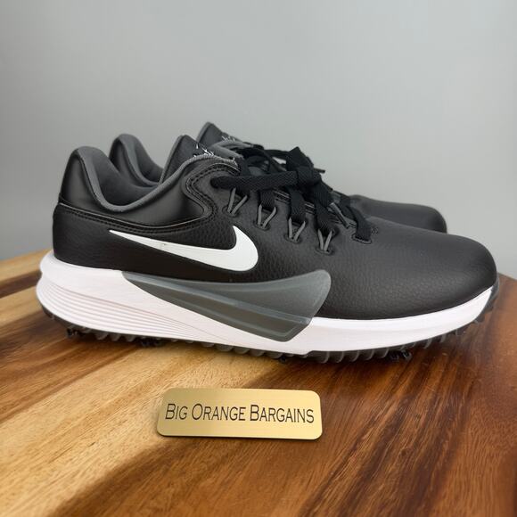 Nike Victory Pro 4 - Men\'s 9.5 WIDE Golf Shoes Black White Gray HM9220-001 main image 6